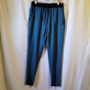 Russell Athletic Teal Joggers with Black Accents